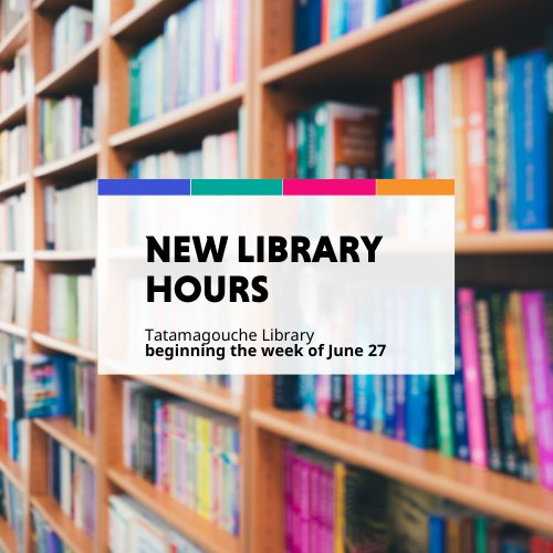 Tatamagouche Library: New Hours